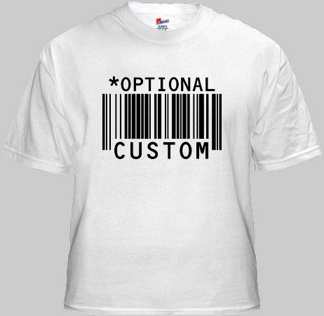 Custom Bar Code T-Shirt