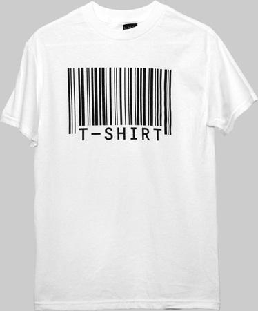 SLAVE Barcod T-Shirt
